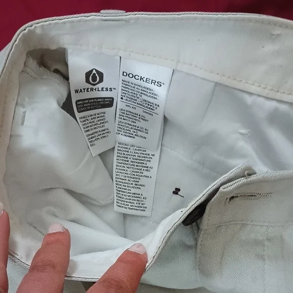 Dockers Men's Chinos in Gray and Brown Bundle Pants W36 L30 Like New - Picture 3 of 10